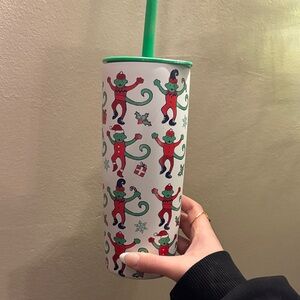 Roller Rabbit x Starbucks Monkey Mas tumbler